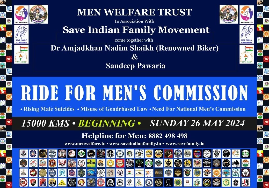 You are currently viewing 15000 Kms BIKE RIDE FOR MEN’s COMMISSION